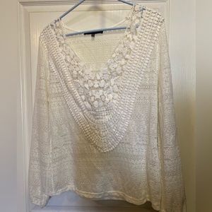 Stitch Fix Brixon Ivy crochet/lace blouse